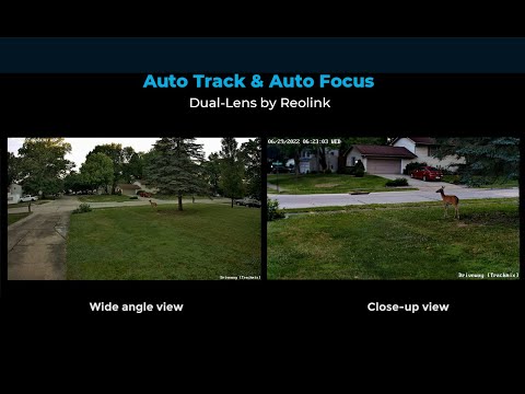 Демонстрація режиму автотрекінгу IP-камери Reolink TracMix P760/W760