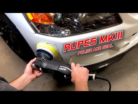 The First EVO to get Polished with a RUPES Bigfoot Mk III