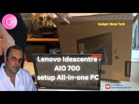 Unboxing My Lenovo Ideacentre AIO 700 Contents and setup All-in-one PC