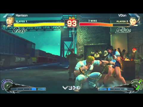 SSF4: Harrison vs VDon - Losers Finals - Why Me Dojo? 8