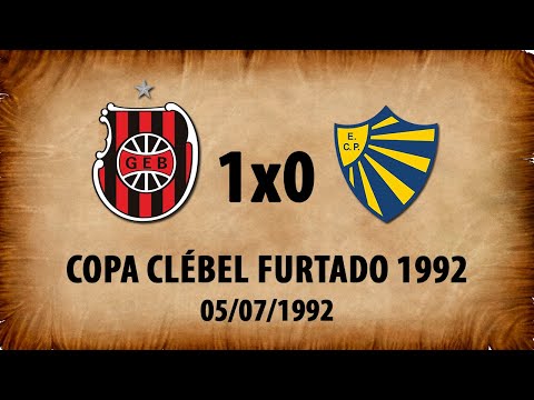 G.E.Brasil 1x0 E.C.Pelotas - Copa Clébel Furtado 1992