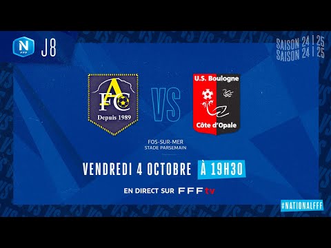 J8 I Aubagne FC vs US Boulogne CO en replay (3-0) I National FFF 2024-2025