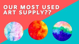 Coffee Filter Art | Simple Painting for Kids