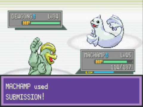Pokemon Liquid Crystal Battle vs Leader Pryce