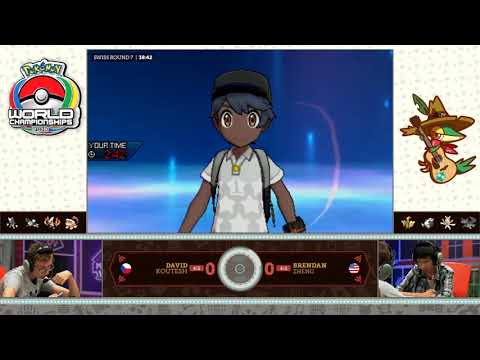 2018 Pokemon World Championships VGC Masters Day 2 - Swiss R7 - David Koutesh vs Brendan Zheng