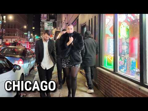 Chicago New Year's Eve 2026 Nightlife 🎉 Walking Tour On Thursday | January 1, 2026 | 4K