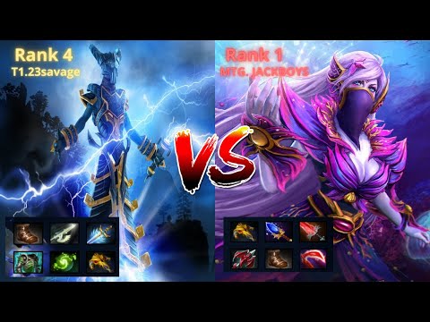 Rank 4 T1.23savage [ Razor ] Vs Rank 1 MTG. JACKBOYS [ Templar Assasin ]  Pro Gameplay