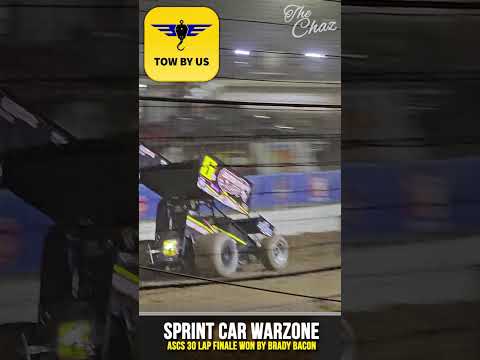 SPRINT CAR WARZONE!! ASCS Finale UP-CLOSE ACTION!! Fierce battle for the lead between 6 cars!!