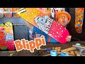 Learning How To Skateboard With Blippi 45 Min Blippi Videos Educational Videos For Kids