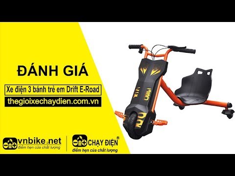 Đánh giá xe điện 3 bánh trẻ em Drift E-Road