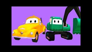 埃德加 そして, レ​​ッカー車のトム, （子供向け）車＆トラックの建設アニメ 🚚