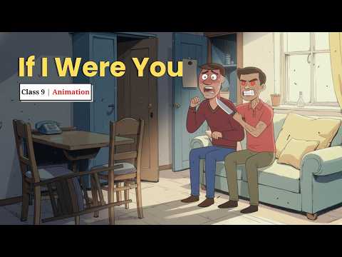 If i were you class 9 english | class 9 english beehive chapter 9 if i were you animation in hindi