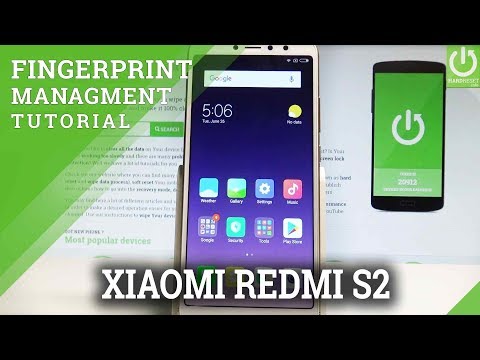 How to Add Fingerprint in XIAOMI Redmi S2 - Unlock Screen by Fingerprint |HardReset.Info
