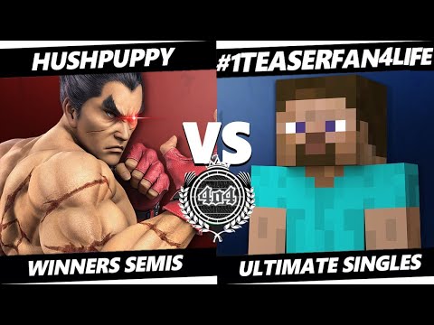4o4 Smash Monthly 20 - Hushpuppy (Kazuya) vs #1 TEASER FAN FOR LIFE (Steve) - Winners Semi-Final
