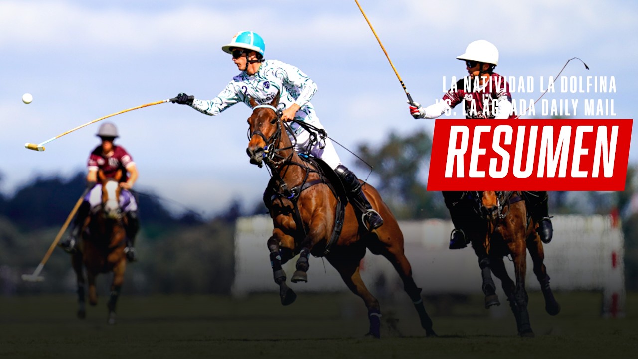 EL CAMPEÓN GOLEÓ EN SU DEBUT EN HURLINGHAM | La Natividad La Dolfina 26-3 La Aguada | RESUMEN