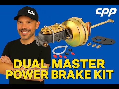 CPP Power Brake Booster Kit – Bolt-On Safety for ’60–’62 C10s!