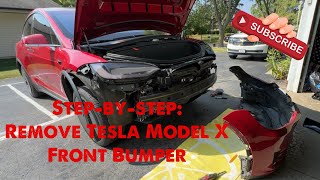 Step-by-Step: Tesla Model X Front Bumper Removal