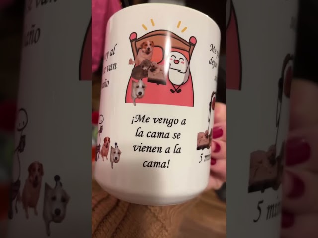 Vídeo relacionado con SPOTTED DOG GIFT COMPANY Taza Cafe de Cerámica 350ml con Diseño de Perro, Taza Desayuno con Caja de Regalo para Café y Té, Regalos para Amantes de los Perros