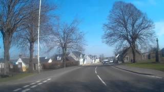 November Drive Through Coupar Angus To Meigle Perthshire Scotland