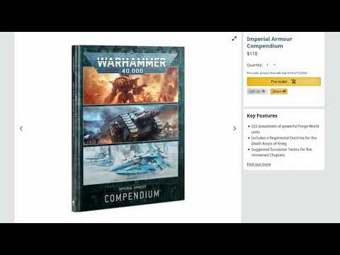 Forge World Imperial Armour - What Do We Make of This?