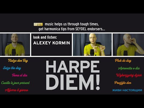 Harpe Diem! Essential info for those who like to learn to play overblows by Alexey Kormin - SEYDEL