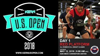 The Kern US Open USPA Powerlifting Competition | Day 1 - Red Platform