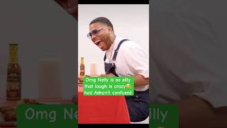 I know Nelly be having Ashanti rolling😭 #nelly #ashanti #shorts