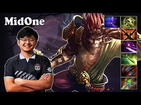 MidOne - Monkey King Safelane | Dota 2 7.29d Gameplay