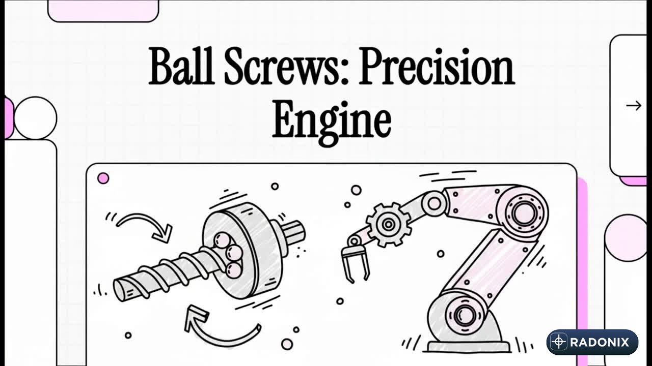 What Is a Ball Screw? Explained Simply