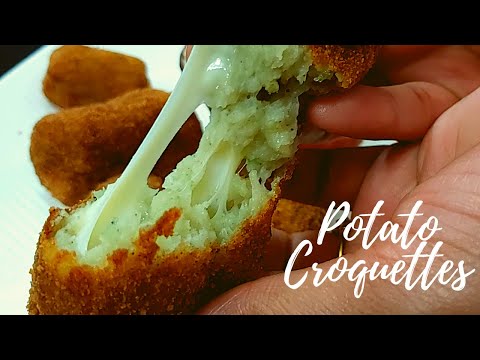 Potato Cheese Croquettes Recipe - Easy Snack