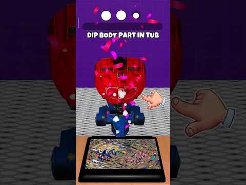 Paint Car Robot Games DIY Art