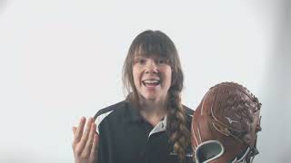 Video thumbnail: Mizuno Pro Select 12" Fastpitch Softball Glove: GPSF1200