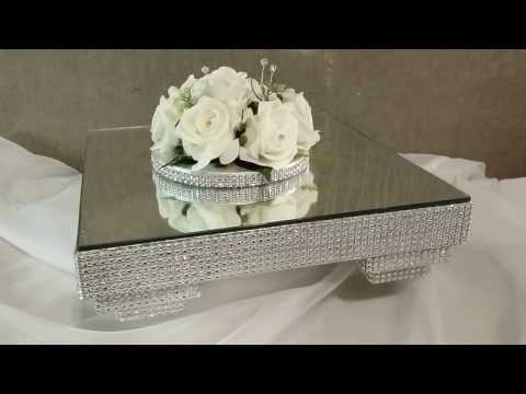 Diamante Tiered Leg Cake Stand