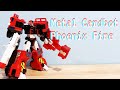 Metal Cardbot Phoenix Fire Review