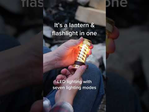 Productvideo 7 - Barebones Edison Light Stick – Brass Edition – Premium 100% Brass & Copper – USB-C – Lantern & Flashlight