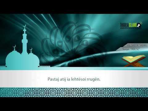 80.Surja Abese .Hfz Shefik Sadiku [me titrim në shqip]