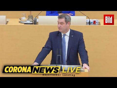 🔴 Markus Söder zur Corona-Lage in Bayern | Corona-Update Live vom 19.03.2020