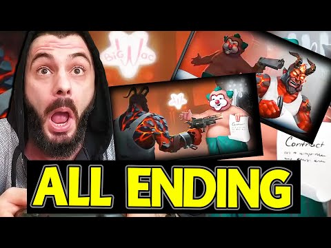 Big Drunk Satanic Massacre - ALL ENDINGS & FINAL BOSS (What Ended the Plot of the Game)