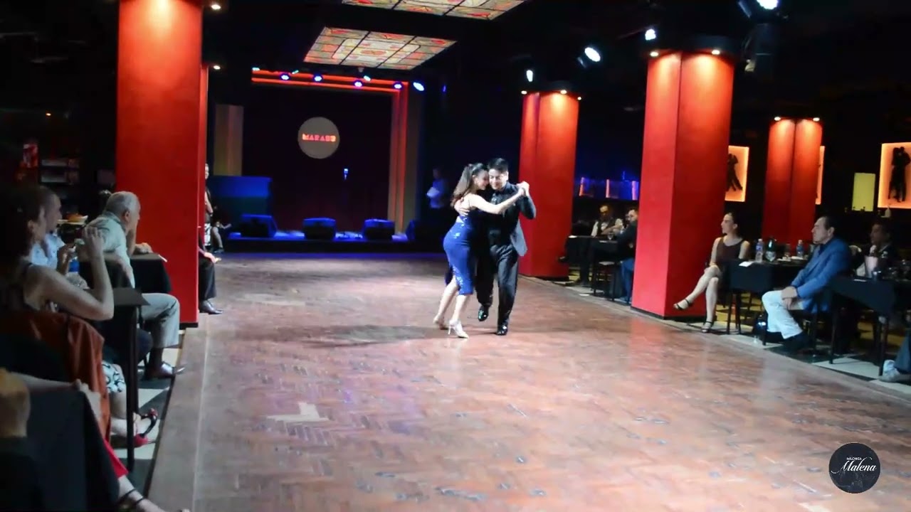 Agustina Piaggio & Carlos Espinoza en Milonga Malena - Marabu !! 2