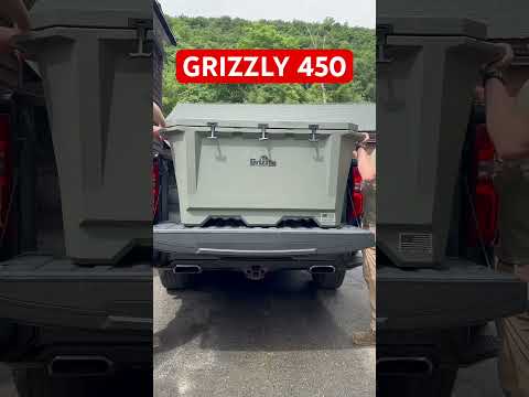Look at the size of this thing!!! @GrizzlyCoolers #grizzly450 #cooler #grizzly