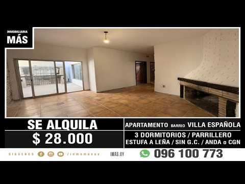 Video de YouTube - Apartamento Alquiler Villa Española Montevideo iMas.uy - F*