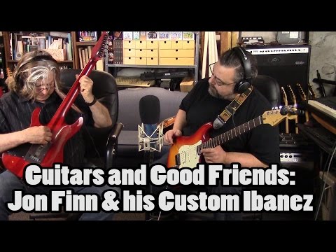 Guitars and Good Friends: Jon Finn - Part 2: His custom Ibanez S