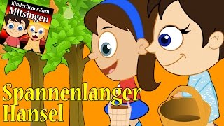 Spannenlanger Hansel | Kinderlieder zum tanzen und mitsingen | Animated German Nursery Rhymes