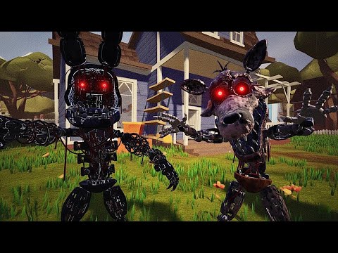 THEY PUT BONNIE & FOXY DUO IN HELLO NEIGHBOR!?