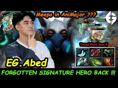 Abed Meepo in AniMajor ??? - Forgotten Signature Hero A-GOD is Back !!! Macro Skill no Rusty