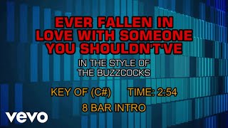 The Buzzcocks - Ever Fallen In Love With Someone You Shouldn&#39;t&#39;ve (Karaoke)