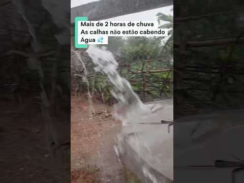 Muita chuva no município de Pires Ferreira.