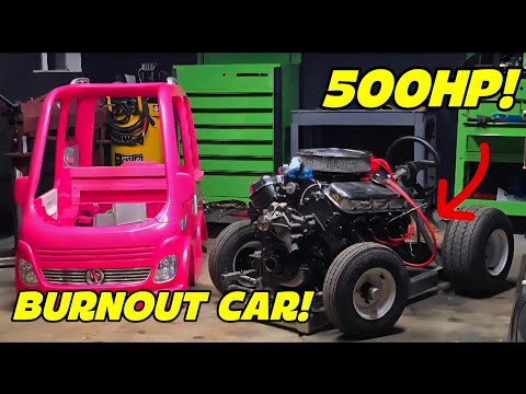 500HP! BARBIE CAR FINALLY GETS BRAKES!