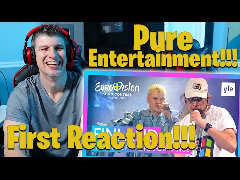 Windows95man - No Rules! | Finland 🇫🇮 | National Final Performance | Eurovision 2024 REACTION!!!