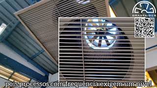 Atenuador de ruído para Exaustor Industrial
